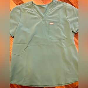 Figs One Pocket Scrub Top- Cactus